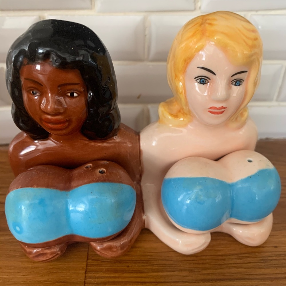 Novelty Bikini Girls Salt and Pepper Shakers